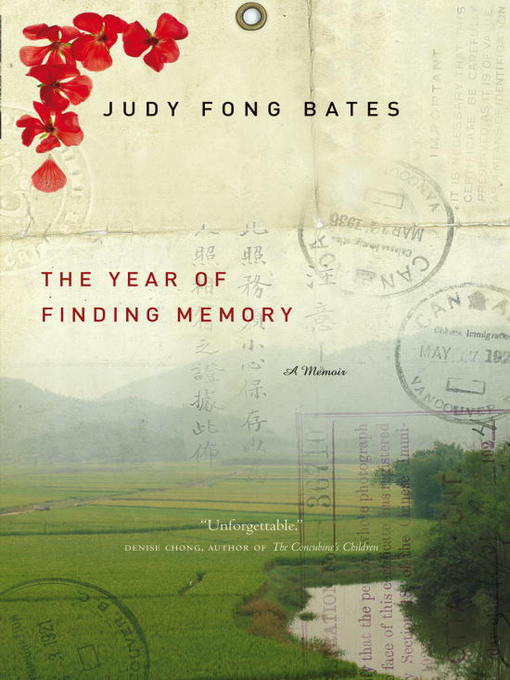 Title details for The Year of Finding Memory by Judy Fong Bates - Wait list